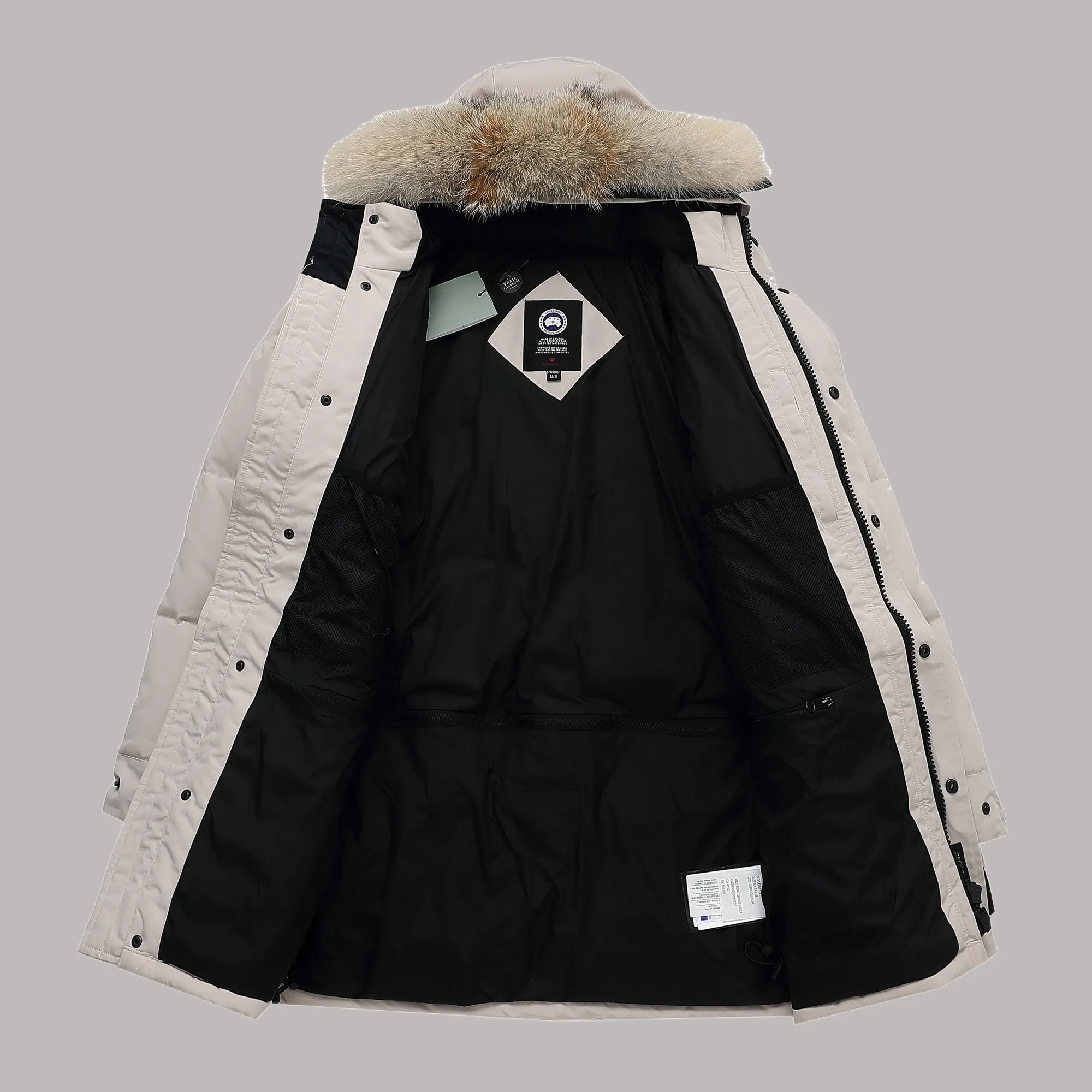 P820 ​​Big Goose emory series Parker Color: black, off-white, Zhangqing, graphite gray Size S-XXL